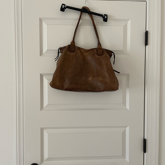 HOBO Rich Brown Leather Shoulder Bag - Picture 2 of 9